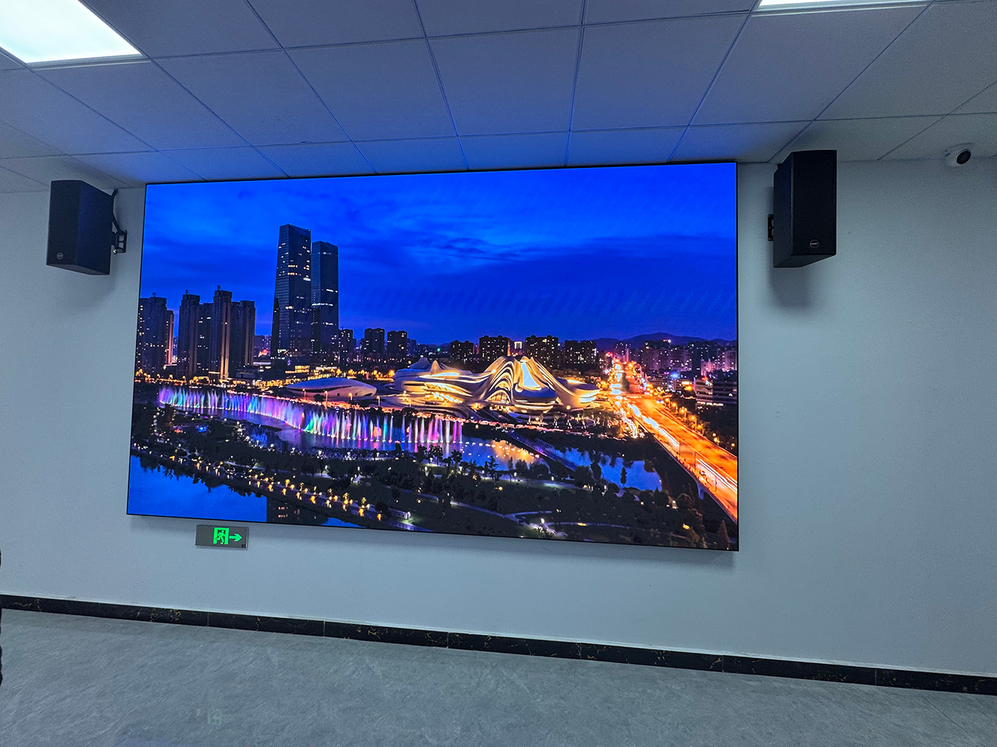 移通學院綦江校區LED大屏工程